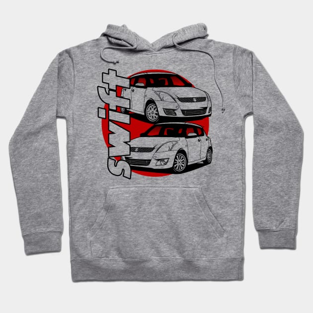 Suzuki Swift JDM Hoodie by grphc_dsg21